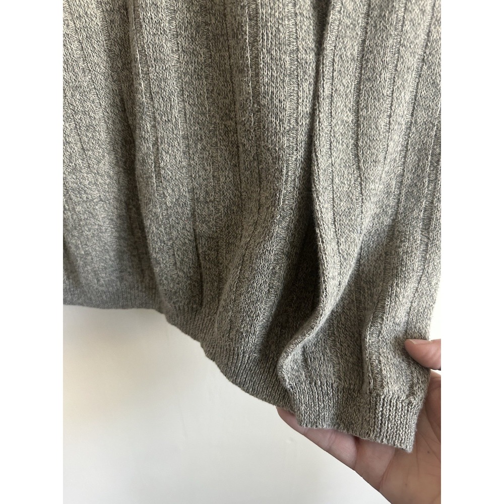 VTG 100% Cotton Fieldmaster Sweater Thermal Pullover Mens Size Large - Picture 11 of 15